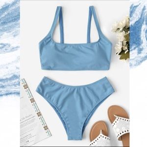 Light blue bikini set